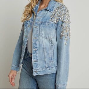 L'AGENCE Mack Embellished Jacket xs/s sold out outline !!